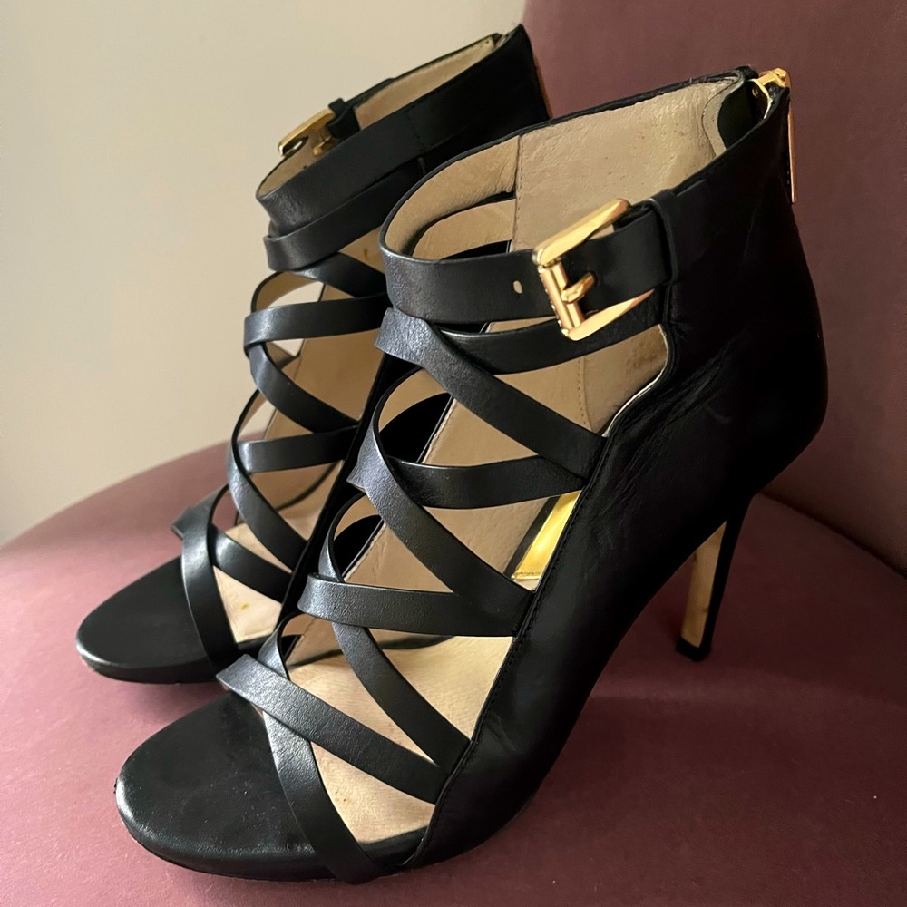 Michael by Michael Kors Black High Heels